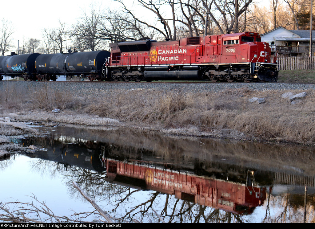 Red reflections